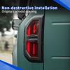 Для BYD Leopard 5 2025+ Накладка на задний фонарь Декоративная рамка Для Denza B5 Защита заднего фонаря Модернизация экстерьера автомобиля 2 шт.