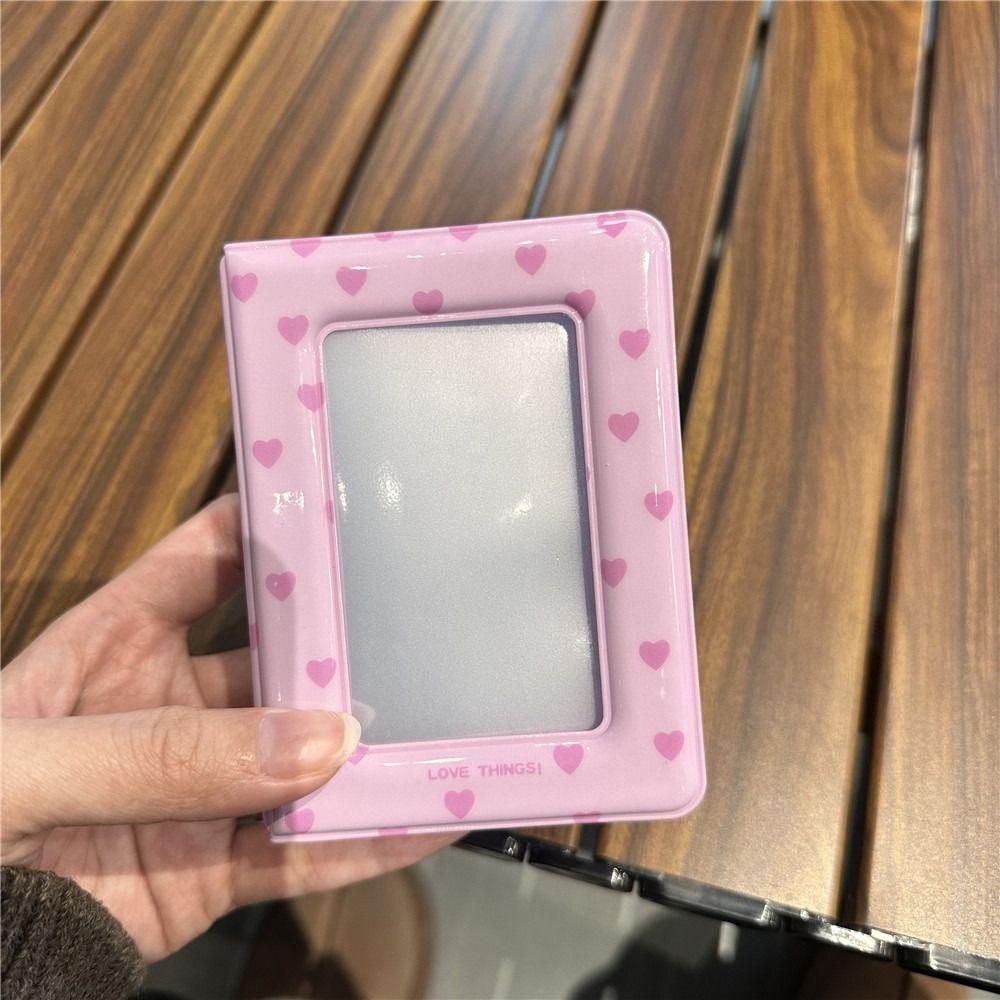 Card Binder Decorative Album with 20 Pockets Photo Album Cute Small Card Booklet