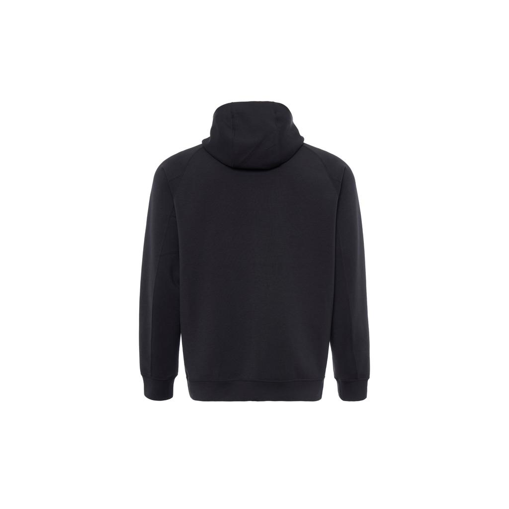 Uniqlo Эластичный быстросохнущий спортивный кардиган на молнии с капюшоном Унисекс верхняя одежда Черный 460325-09