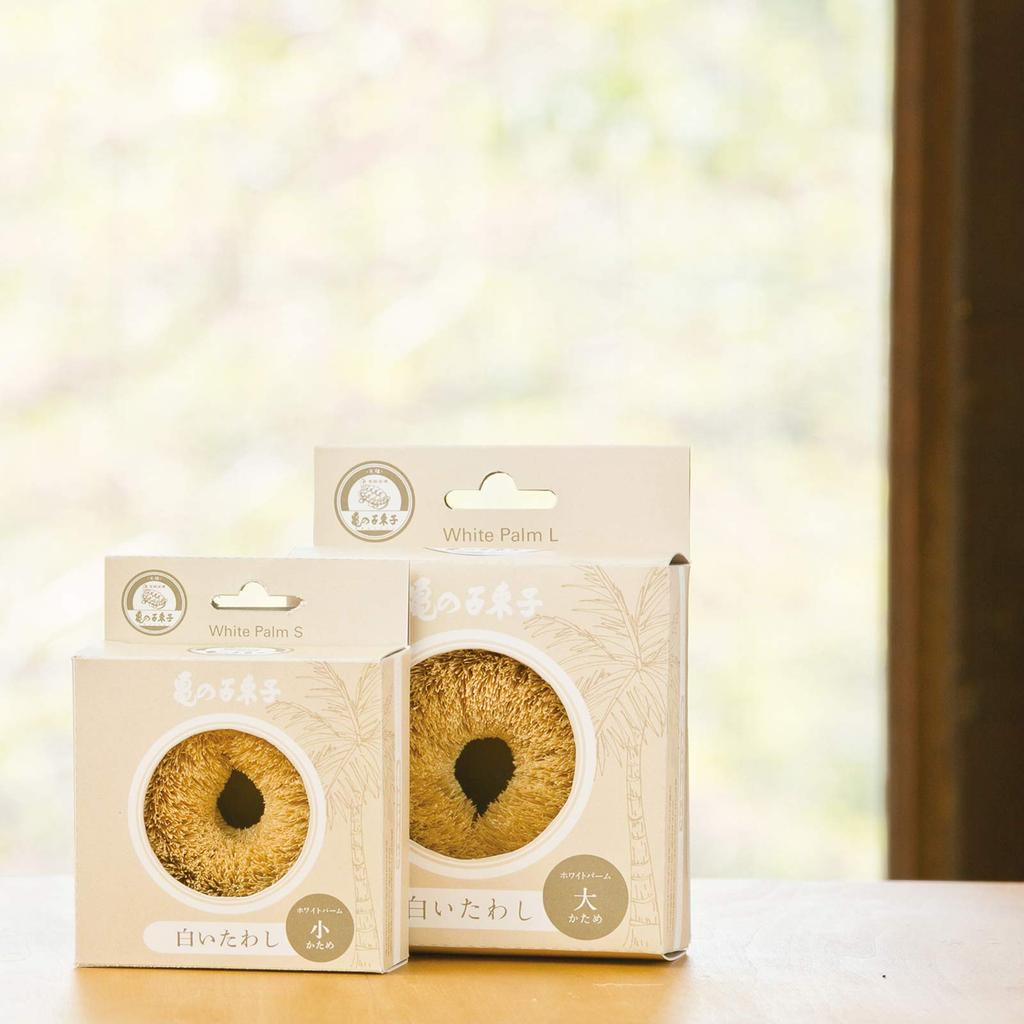 Каменоко Цукако Нисио Шотэн Белая скруббер Белая пальма (Маленький)