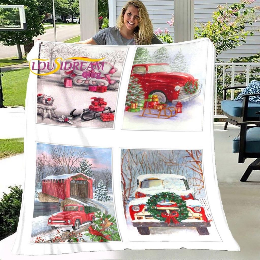 Одеяло с Рождеством, мягкое одеяло, пылезащитный чехол, диван-кровать, одеяла для взрослых, украшение для дома