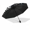 1pc Zebra Print Automatic Folding Umbrella Durable Iron Frame,All Seasons Home Travel Outdoor Multifunctional Umbrella yy251115114