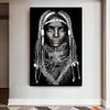 African Art Black Female Oil Painting Cuadros Posters and Prints Scandinavian Wall Art Living Room Home
