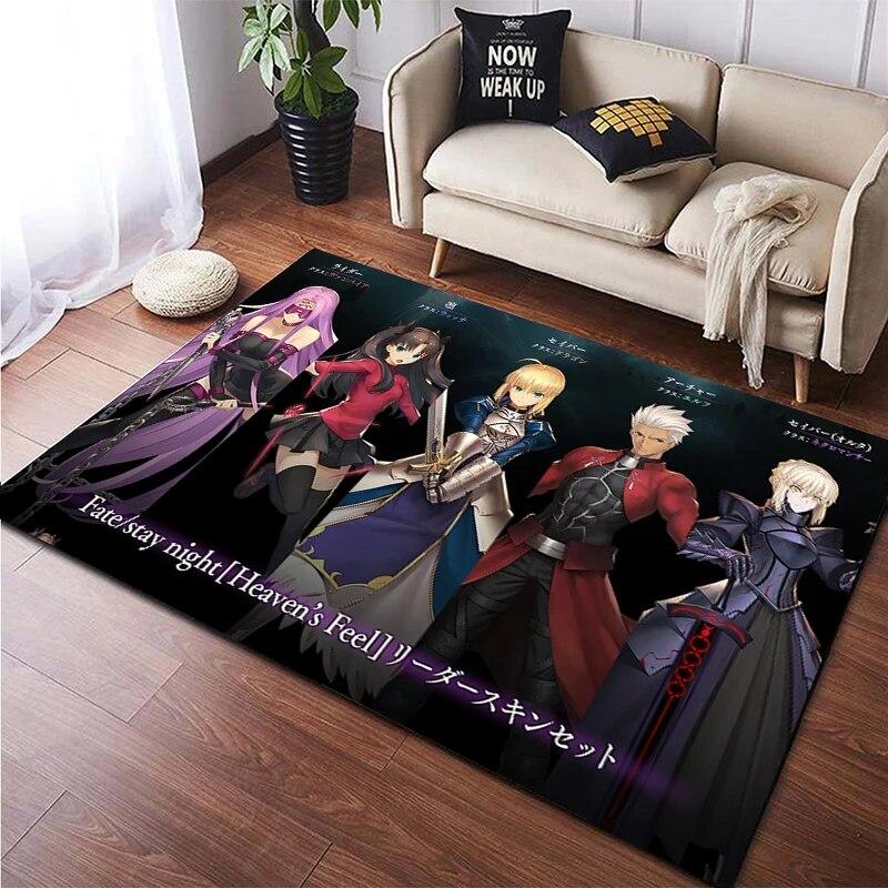 Fate Gebied Tapijt Grote Tapijt Tapijt Voor Woonkamer Kid Slaapkamer Decoratie Kinderen Spelen Floor Mat Comic Anti-Slip Mat