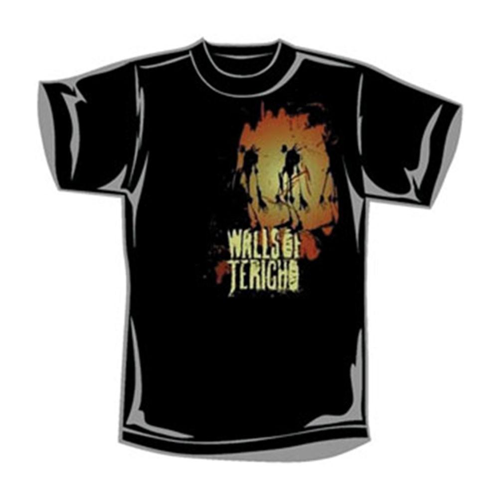 Boys' Walls Of Jericho T-Shirt Mens Womens Tees Top Youth Black