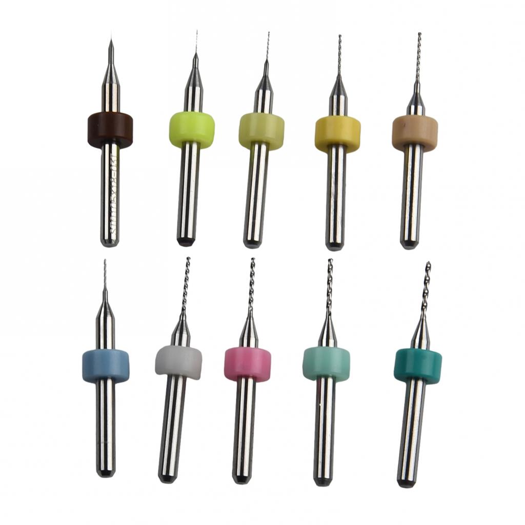 PCB Drill Bits 1/8" Shank For Mold Plastic Copper 10PCS Useful High Quality
