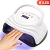 380W UV LED Lamp For Nails 81LEDS Nail Drying Lamp Fast Dry Nail Gel Polish Lamp With LCD Screen Auto Sensor Nail Equipment