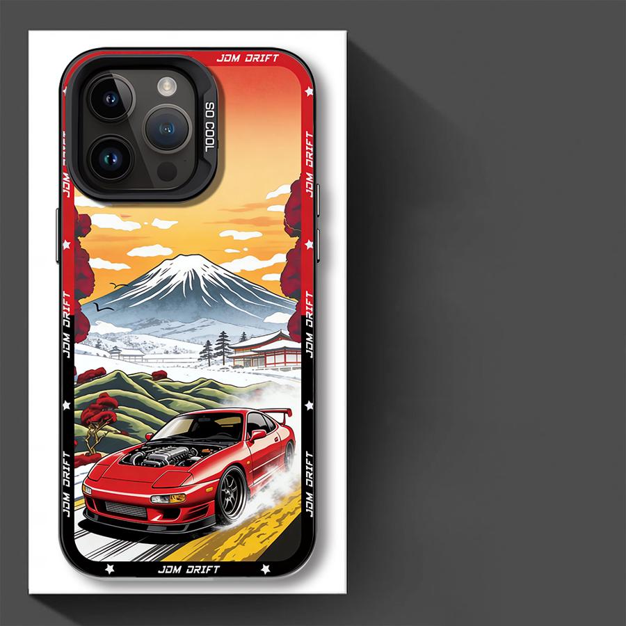 Спортивный чехол для телефона JDM для iPhone 17 Pro Max 16 12 Pro 13 Air 14 Plus 15 11