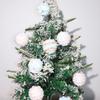 6 Pack 6cm Macaroon Color Christmas Ball Donuts Candy Rainbow Xmas Tree Ball Christmas Foam Decorative Hanging Ornament