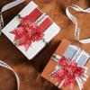 Christmas Decoration Bow Holiday Decoration Bow Red Decoration Bow Firm Material