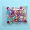High Quality Pendant 4/6/8mm Craft Accessories Necklace Bracelet Candy Color AB Color Round 80-500Pcs DIY Jewelry Making Acrylic Fashion Loose Beads