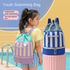 Разделение сухого/влажного Детский рюкзак для плавания Большая вместимость Пляжный рюкзак Детская пляжная сумка Пляж