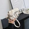 Сумка-седло Минималистичная Наплечная Сумка-кроссбоди Модная Женская Сумка из Искусственной Кожи CLE