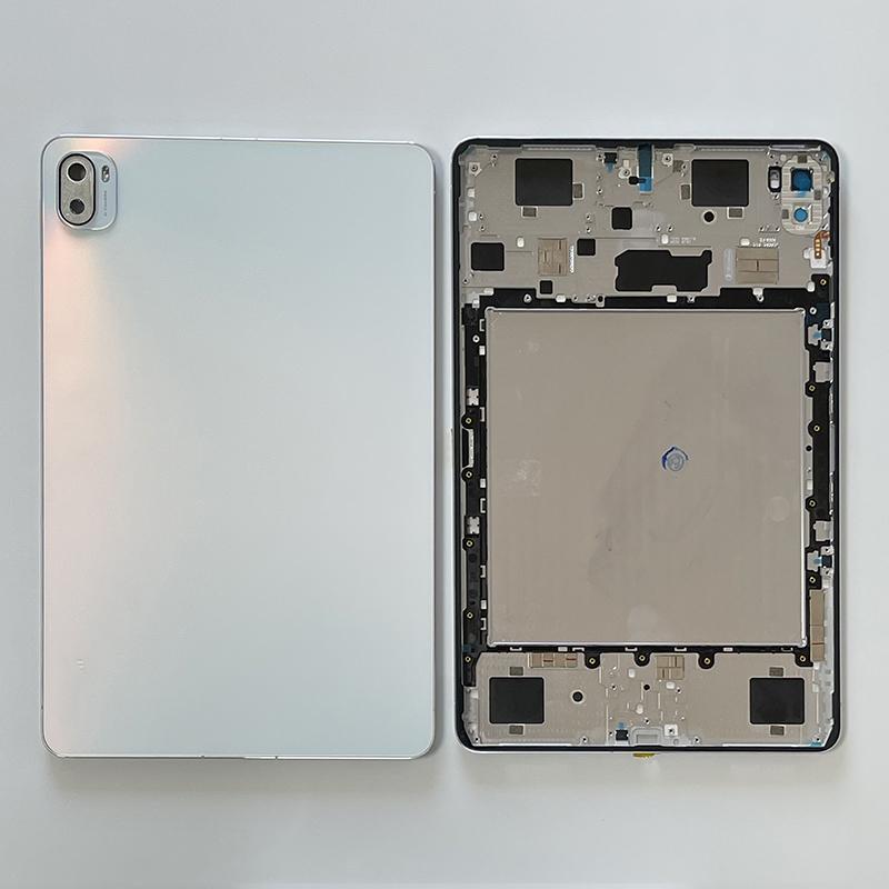Для Xiaomi Pad5 5Pro 21051182G Корпус задней двери аккумулятора + рамка камеры для Xiaomi Pad 5 Pro 5G