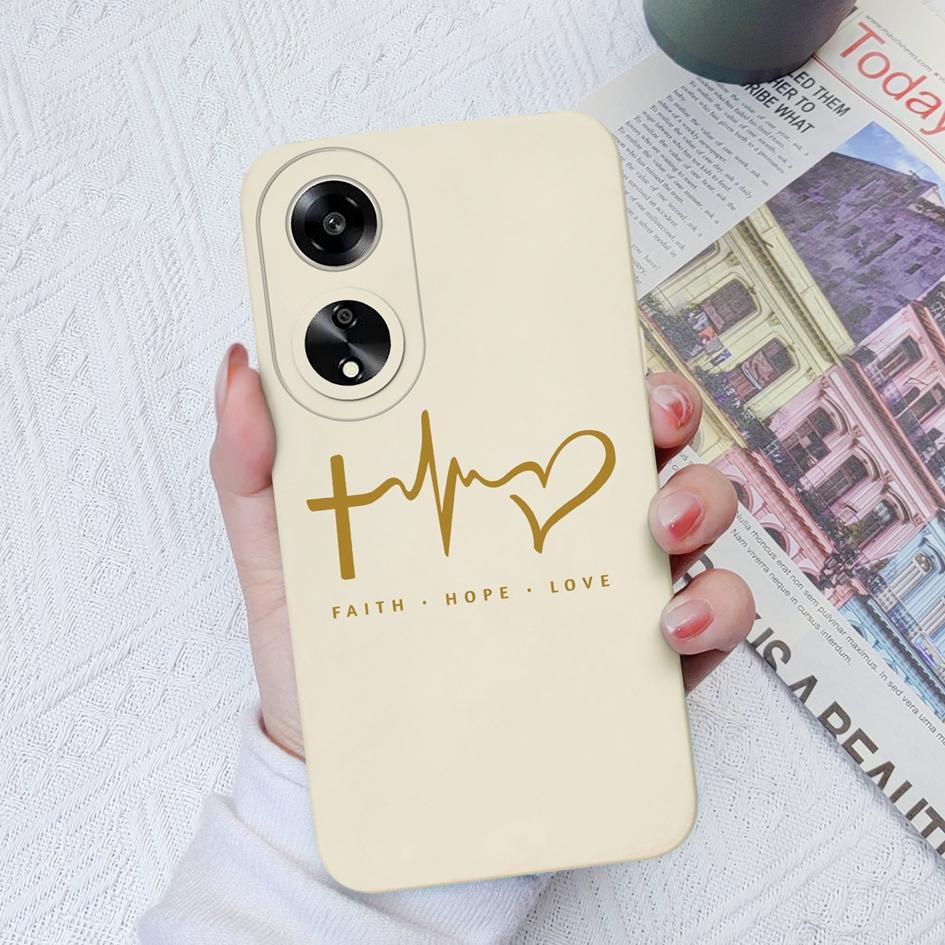 Модные чехлы для телефонов Love Heart для Oppo A1 A1K A7 A11 A15 A35 A52 A55, мягкий жидкий силиконовый противоскользящий прочный противоударный защитный чехол для Oppo Capa