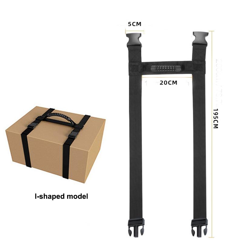 Подъемный ремень для тяжелых предметов, трос для переноски мебели, ремни для упаковки багажа, ремни для перемещения, более легкая транспортировка коробок и багажа