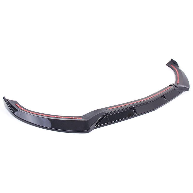 2015-2019 Mercedes C-Class W205 Передний сплиттер-губа 3-секционный спойлер-комплект C300