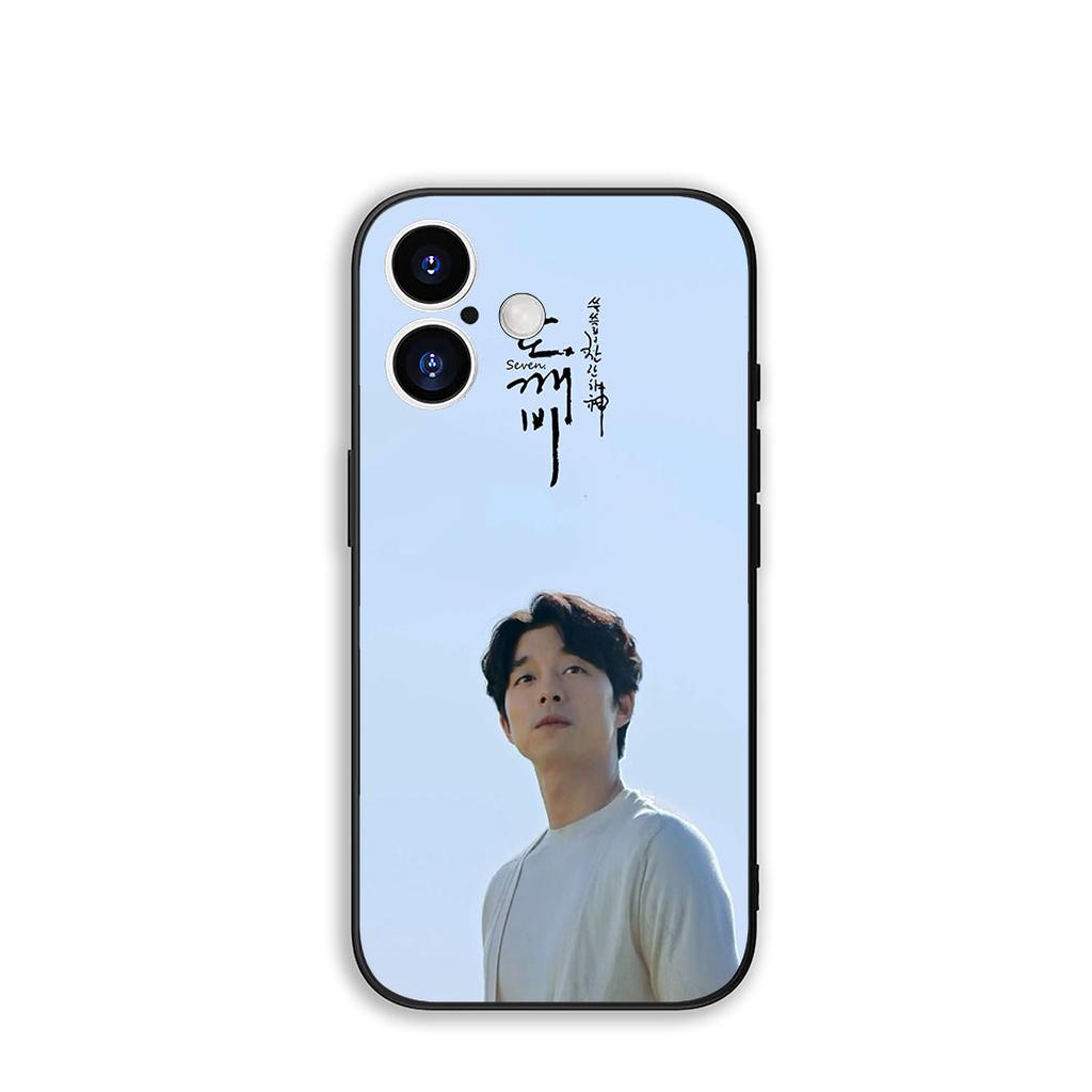 Чехол для телефона Постер Гон Ю K POP Чехол для Apple iPhone 16 15 14 Plus 13 12 Mini 17 Pro Max + ProMax 16E Air 15+ Чехол