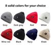 Navy Style Skullcap For Men Women Cuffed Beanies Warm Knit Hats Ski Baggy Hat Slouchy Beanie Hat