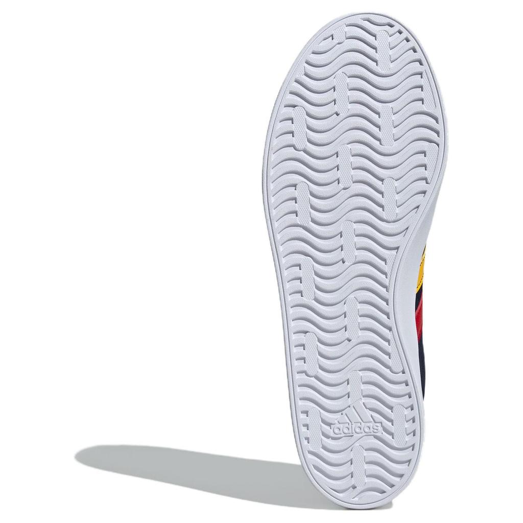 Adidas Vl Court 3.0 Повседневные Удобные Тренировочные Кроссовки Нескользящие Износостойкие Низкие Кеды для Скейтбординга Унисекс Кроссовки Синий Красный Желтый IF4461