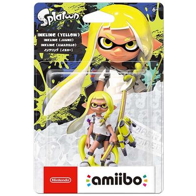 Nintendo Amiibo Инклинг Желтый Игровая Фигурка Персонажа