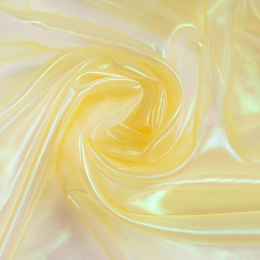 Thin Laser Tulle Shiny Organza Dresses Fabric Skirts Clothes Sewing Organza Fabrics  Designer