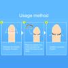 2Pcs Penis Training Sleeve Open-ended Design Time Delay Thickened Practical Penis Corrector Lock Ring Sex Toys Home Supply