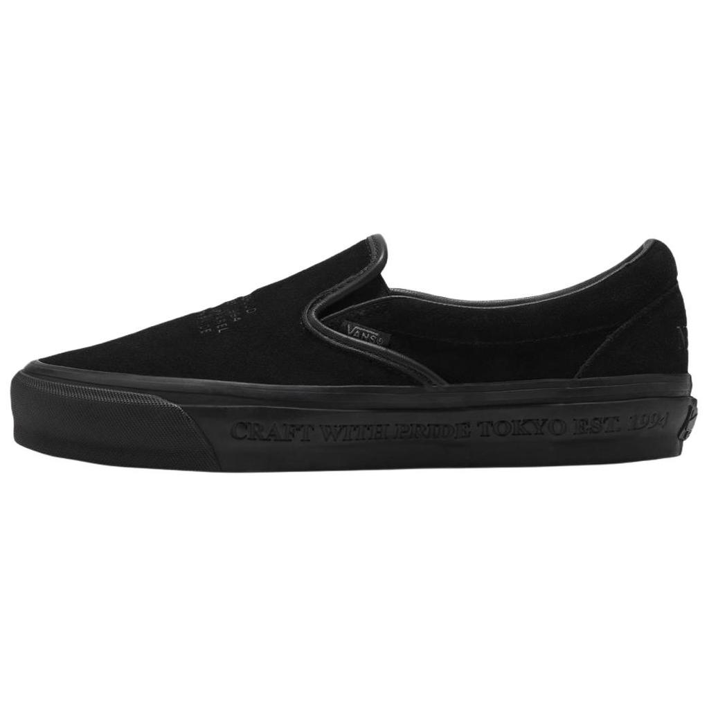 Neighborhood X Vans Slip-On 98 OTW Классические Удобные Универсальные Прочные Низкие Кеды для Скейтбординга Мужские кроссовки Черные VN000EDGBLA