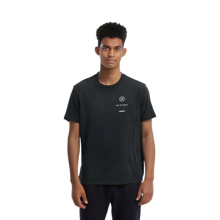 Men's T-Shirt Li-Ning Li Ning Li Ning X Salventius T Shirt Men's Black
