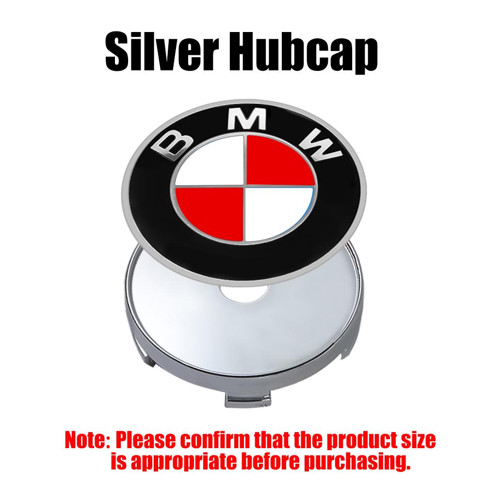 2026 Hot 4Pcs ABS 60/63/68mm Wheel Center Cover Hub Cover Logo For BMW 1 3 5 7 Series M Performance M3 M5 M6 F01 F20 F10 F13 F15 F16 F30