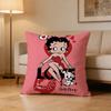 Pretty Cartoon B-Betty B-Boop Pillow Case Cushion Cover Throw Pillow Case For Car Sofa