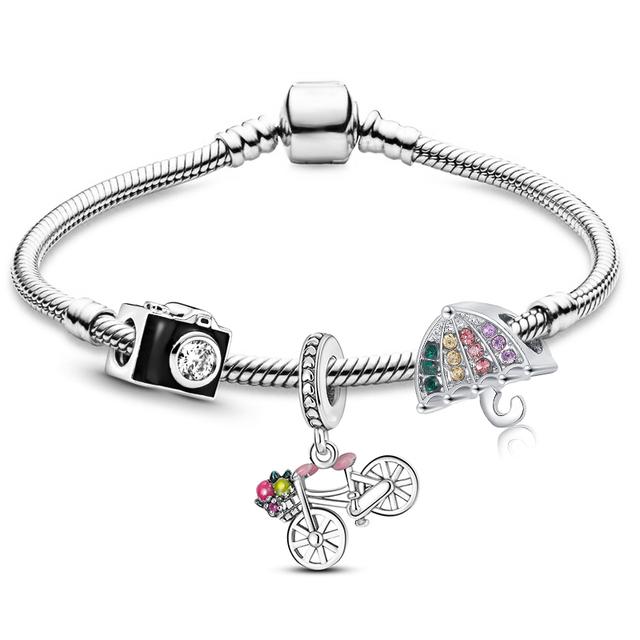 Высокое качество Хэллоуин тыква летучая мышь призрак подвески бусины кулон с подвесками браслеты для женщин детские украшения