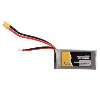 7.4V 2000MAH литиевая батарея 8C High Power Conversion RC запасные части для пульта дистанционного управления Jumper T16