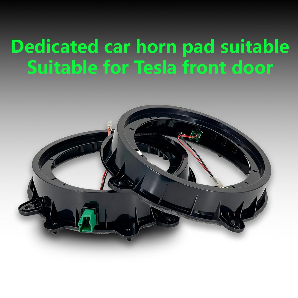 2 шт. Модификация автомобильной аудиосистемы 6,5-дюймовый адаптер для динамика Монтажная прокладка Специальный аудиоразъем без потерь Подходит для Hyundai Ix35 Kia K3 K5