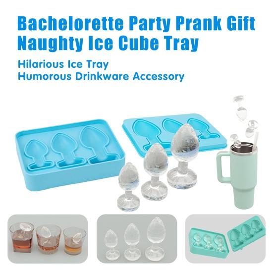 Yousheng Ice Cube Tray Смешная форма для льда с затычками для ягодиц, виски, коктейлей, конфет, желе, инструмент для создания форм своими руками для забавных розыгрышей на вечеринках и юмористических напитков