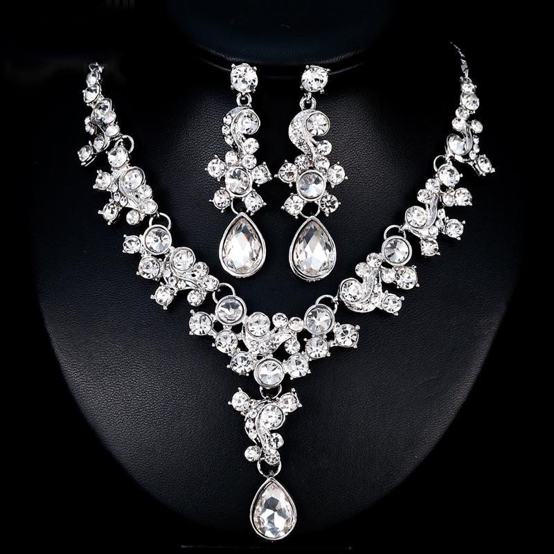 Earring Bijouterie Necklace Women Jewelry Sets B0910330