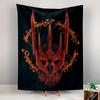 Lord of the Rings Eye of Sauron Tapestry Wall Hanging, Red Eye Fantasy Art, Epic Wall Decor for Bedroom Man Cave