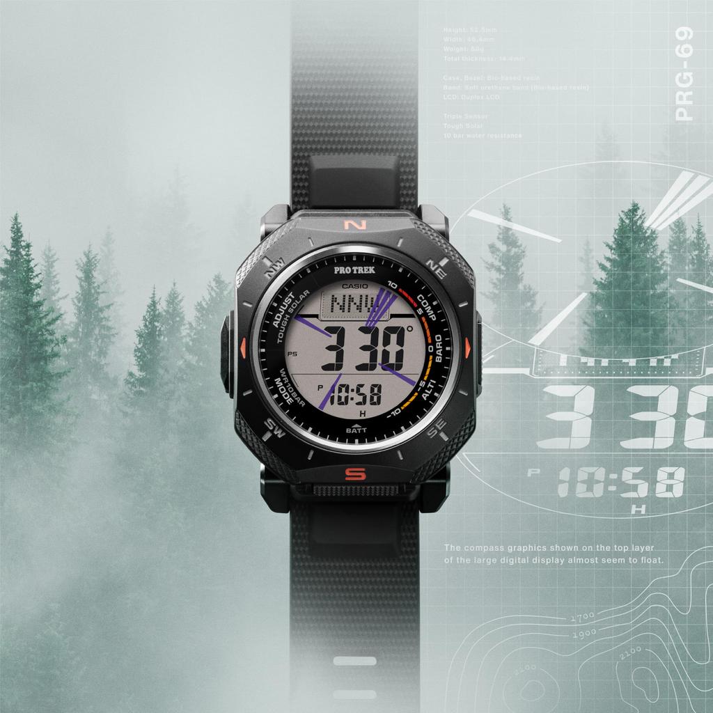 CASIO PRO TREK Climber Line PRG-69-1JF (Модель для внутреннего рынка Японии)