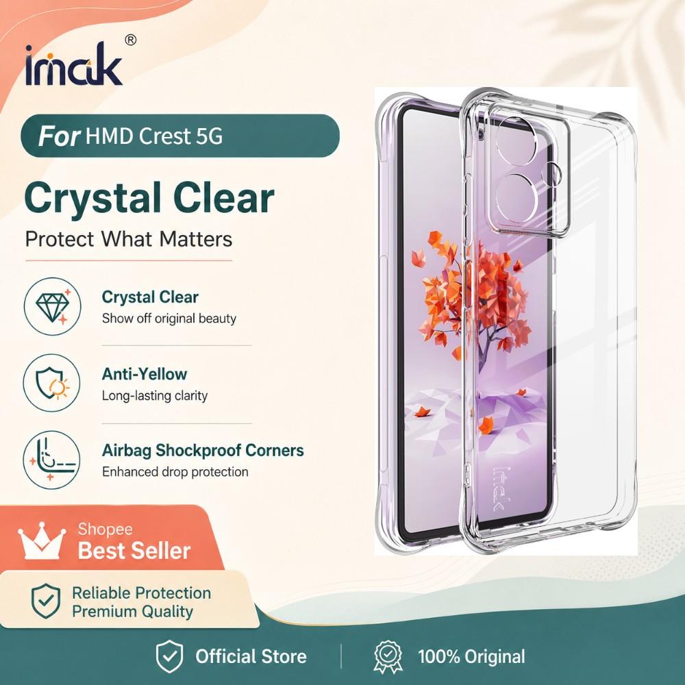 Soft Case For HMD Crest 5G Soft Cover Anti Fingerprint Camera Protection CA0002