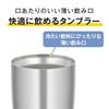 Термос-кружка с вакуумной изоляцией Thermos 420 мл, матовый черный, можно мыть в посудомоечной машине, структура бутылки, сохранение тепла, холодное JDY-421C MTBK