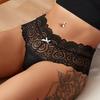Stylish Women G-string See-through Inside Wearing Intimate Ladies Lace Perspective G-string for Sleeping
