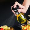 2 шт., распылитель для масла для барбекю из нержавеющей стали, бытовой дозатор для оливкового масла, кухонная бутылка для пищевого масла, стеклянный горшок для контроля масла, уменьшающий жирность