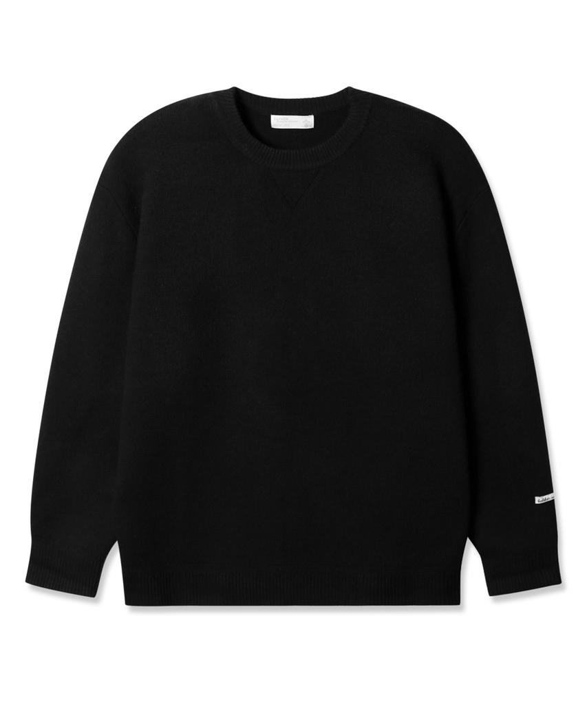 BAKKEN Soft Wool Round Knit Bk8937_Black