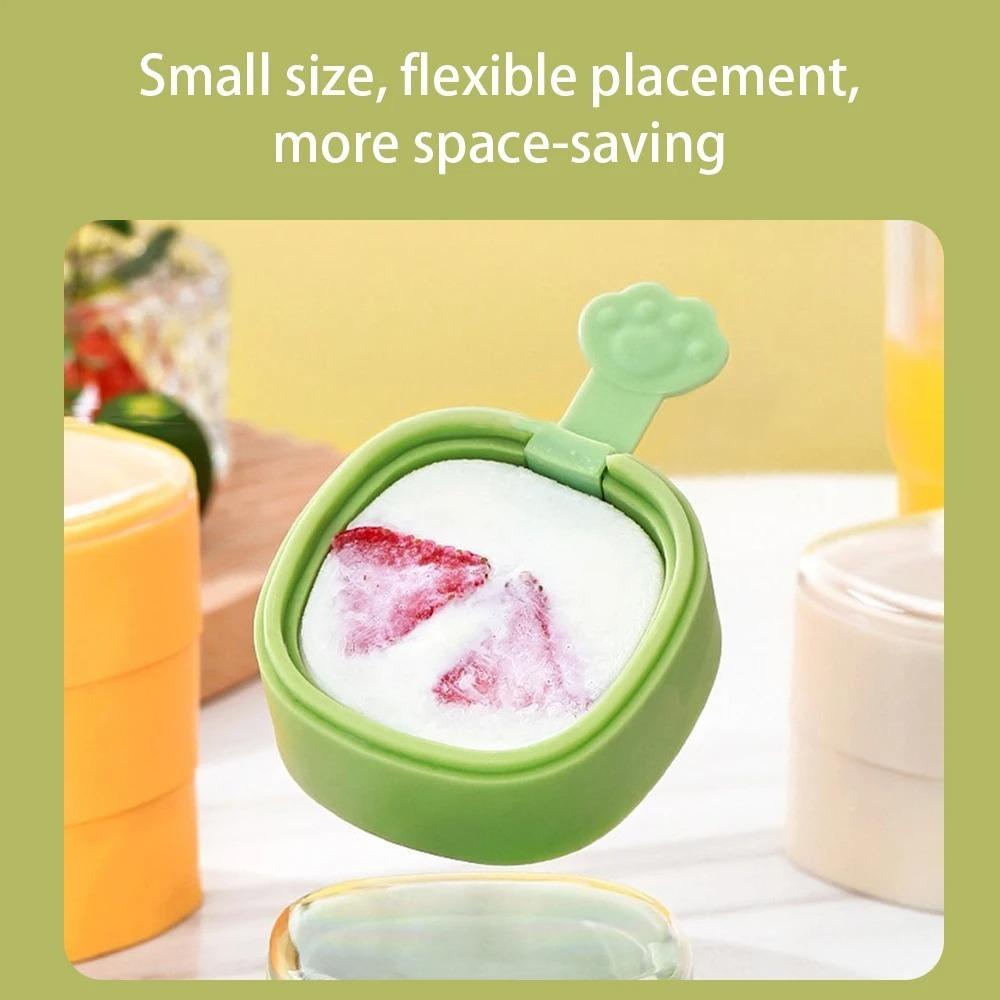 Cartoon Ice Cream Rubber Mold Rubber Popsicles Mold Easy to Use Cheese Stick Mold Home