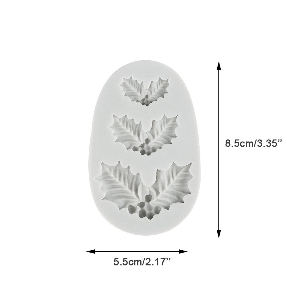 Decoration Tools Fondant Cake Cake Decoration Silicone Molds Chocolate Leaf Mold Christmas Tree