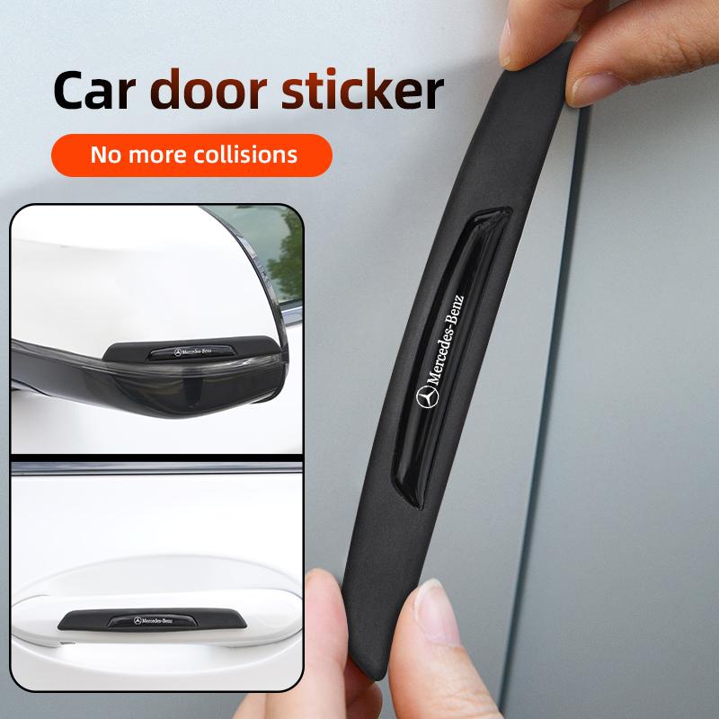 ULA5 Car Body Rubber Anti-Collision Strip Anti-Scratch Protector Stickers Accessories For Mercedes-Benz GLC X253 X254 C-Class W205 W2