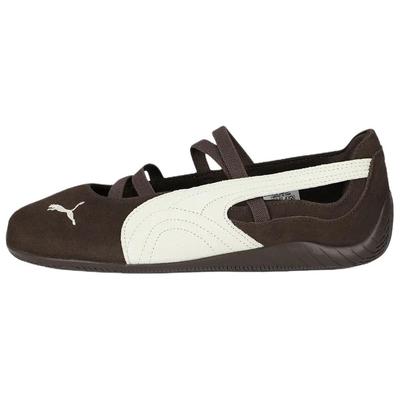 Speedcat Ballet Темно-шоколадные Женские Кроссовки Коричневые Тепло-белые 406758-02