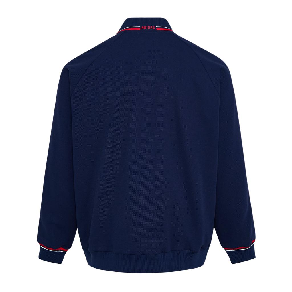 adidas Тренировочная куртка Originals Coach с тремя полосками, свободный крой, на молнии, с длинным рукавом, мужская куртка KV8864