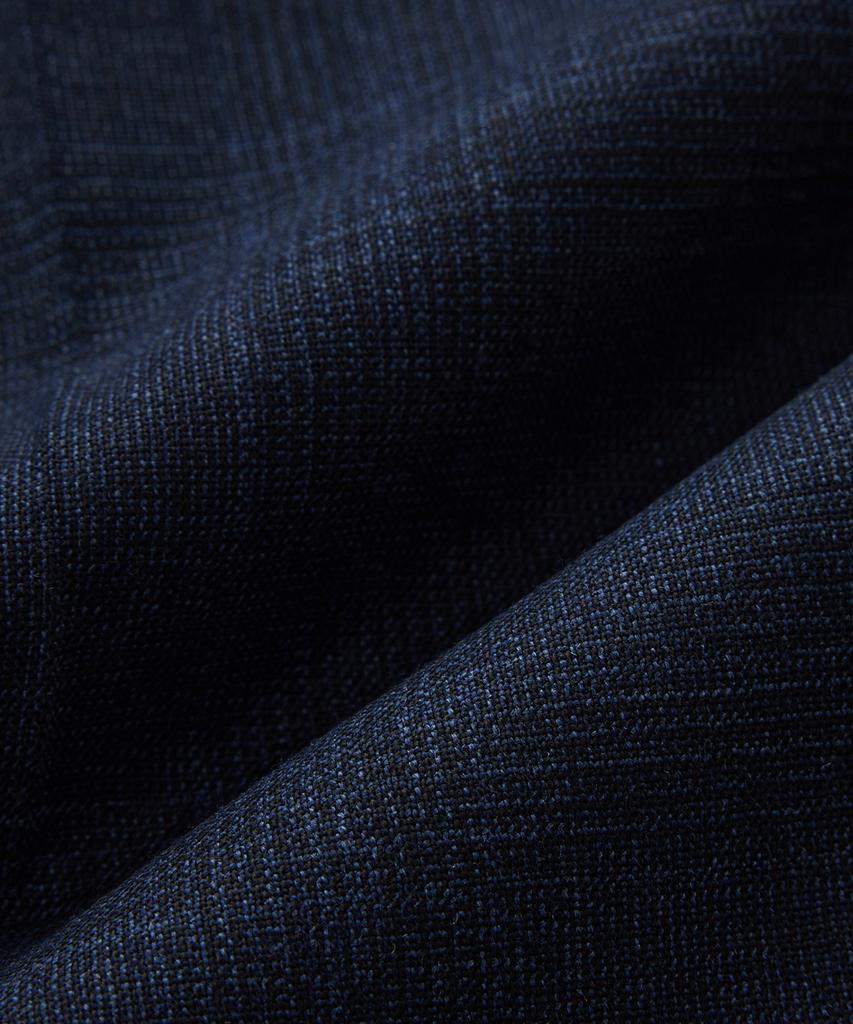 STCO Extra Fine Wool 51% Check Summer Suit Pants_Navy (Classic Fit)_Sslxb61Ccn