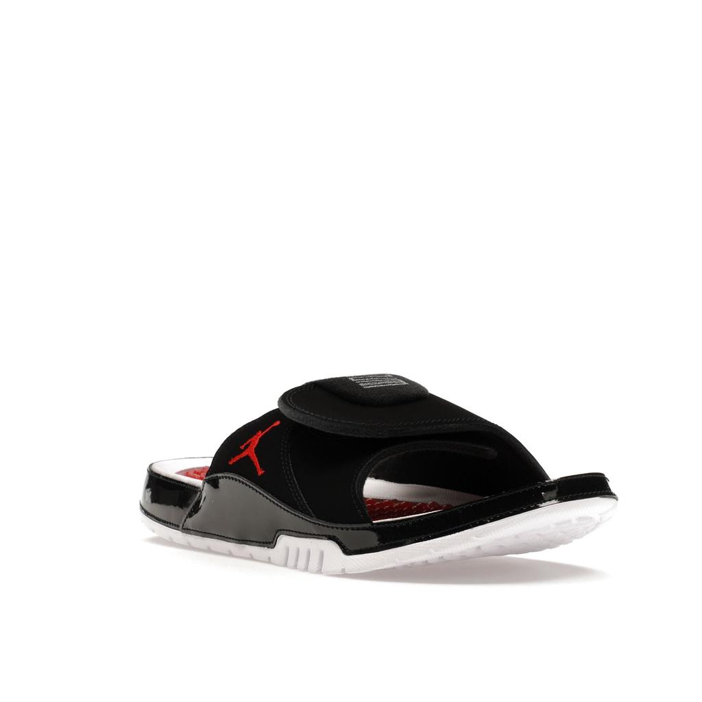 Air Jordan Hydro 11 Bred White Men Sneakers Black Varsity-Red AA1336-006